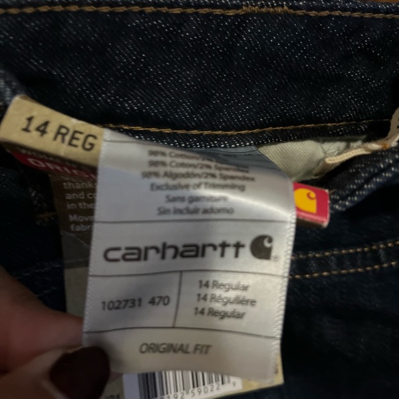 Carhartt Women’s Original Fit Straight Leg Jeans - Picture 5 of 5